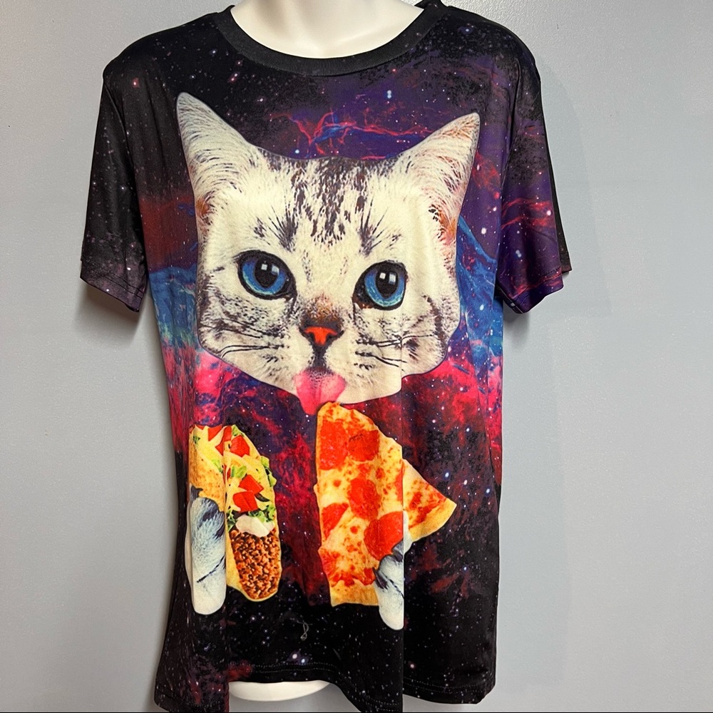 Pizza Taco Cat T-Shirt